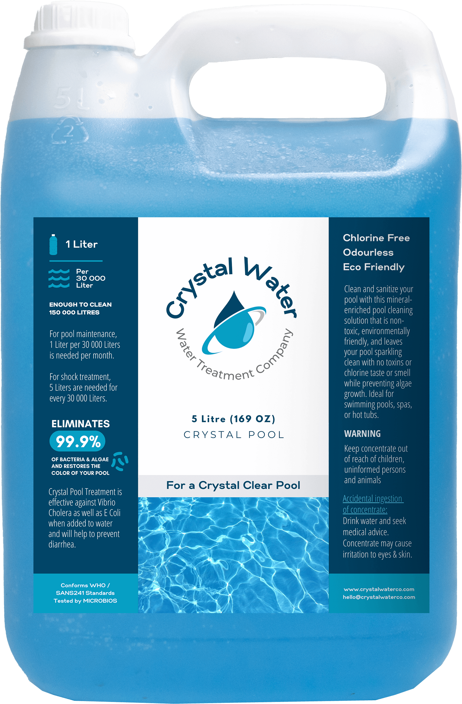 Crystal Pool 5L Cut out